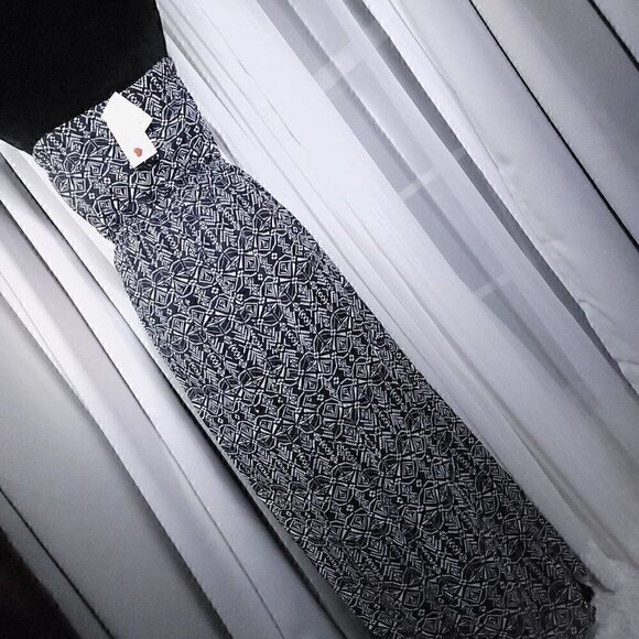 One Clothing Black/White Strapless Dress Size Small (NWT) - Picture 4 of 7